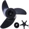 3 Blades Motor Boat Propellers Electric Engine Outboard Fit For Haibo ET34 ET44 ET54 view 1