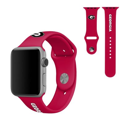 SOAR NCAA 42mm Apple Watch Band, Georgia Bulldogs