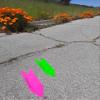 RouteArrows Roll of 50 Arrow Stickers (Purple) Hi-Viz Removable Eco-Friendly Directional Arrows for Outdoor Pavement Stress Free Route Marking Perfect for 5k 10k Make Participants Feel Safe & Happy view 4