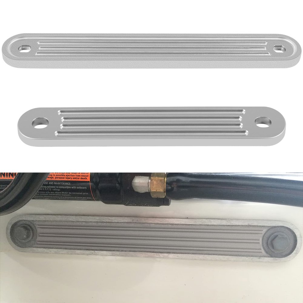 Yoursme TSP-1 TSP-2DP Transom Support Plate Kit for Top Support and Lower Support Bolt Holes Size 15 x 2 / 12 x 2 Thickness 3/8 Replace 3001-8067