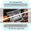 Yoursme TSP-1 TSP-2DP Transom Support Plate Kit for Top Support and Lower Support Bolt Holes Size 15 x 2 / 12 x 2 Thickness 3/8 Replace 3001-8067 view 4