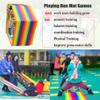 2PCS Teamwork Games Run Mat, Indoor Outdoor Competition Games for Company School Club Group Learning Activities (Size : Adult-6M//20FT) view 4