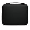 BoxWave Case Compatible with Mimo UM-1080-OF - Hard Shell Briefcase, Slim Messenger Bag Briefcase Cover Side Pockets - Jet Black view 3