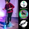 Aero Scooter for Kids 5-7 with Dynamic Lights | Boys Girls 2 Wheels Kick Scooter | Foldable & Height Adjustable, 110lbs Max view 3