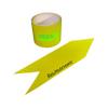 RouteArrows Roll of 50 Arrow Stickers (Lime) Hi-Viz Removable Eco-Friendly Directional Arrows for Outdoor Pavement Stress Free Route Marking Perfect for 5k 10k Make Participants Feel Safe & Happy view 1