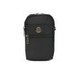 Yizelli Small Crossbody Bag Multifunction Phone Pouch Mini Nylon Shoulder Bag Outdoor Waist Bag Pouch for Men Women (Black) view 1