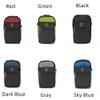 Yizelli Small Crossbody Bag Multifunction Phone Pouch Mini Nylon Shoulder Bag Outdoor Waist Bag Pouch for Men Women (Black) view 2