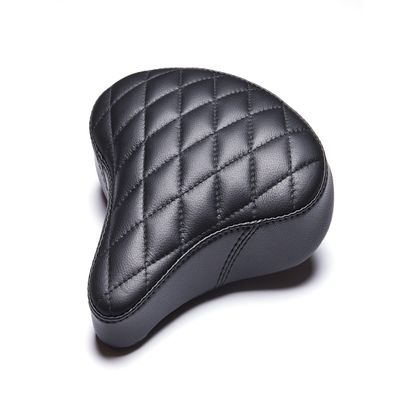 AIRHAWK Inflatable Soft Comfortable Air-Cell Bike-eBike-ExBike Seats for Cycling, Electric Bike Riding & Exercising, Diamond Stitch Cover, Large