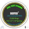 Bzzter Trampoline Mat,Fits 12 Foot Frame with 72 Rings & 124.4Inch Diameter,Fits 6.5" Springs,10 Rows of Stitching for Longer Lasting, Replacement Trampoline Mat 12ft(Not Include Spring and Frame) view 1