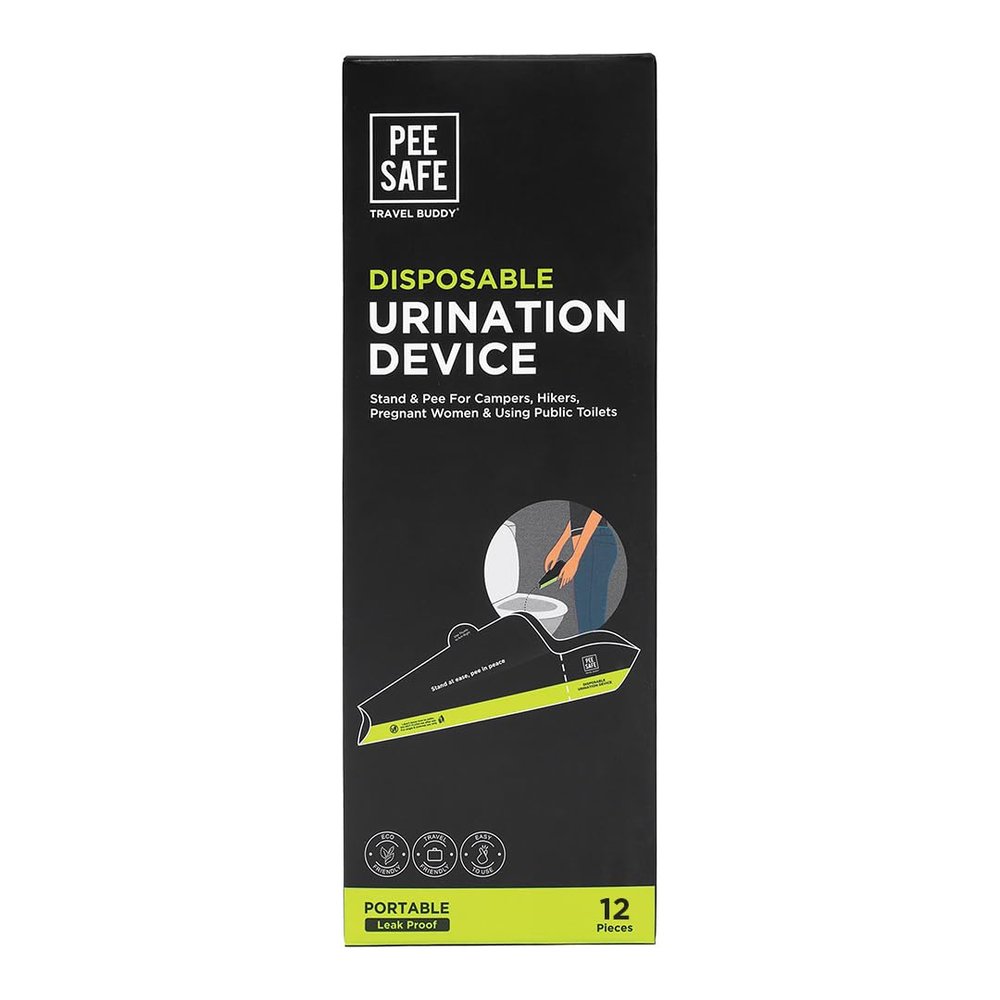 Pee Safe Travel Buddy Foldable & Disposable Urination Device For Women | Ideal For Pregnant Women & Travellers | Easy To Carry | Reduces Risk Of UTI