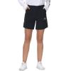 BASSDASH Womens 7 Fishing Shorts UPF 50+ Water Resistant Quick Dry Lightweight Hiking Cargo Shorts with Pockets FP03W Black view 3