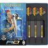 RED DRAGON Peter Wright Snakebite DWC Special Edition Gold Plus Softip 18g with Flights and Stems (shafts) view 1