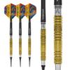 RED DRAGON Peter Wright Snakebite DWC Special Edition Gold Plus Softip 18g with Flights and Stems (shafts) view 4