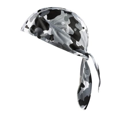 Cycling Running Pirate Bandana Sweat Wicking Beanie Under Helmet Dew Rags Skull Hat Quickly Dry Sun UV Protection Headscarf Headwrap for Men Women Sports