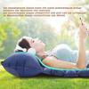 Fay Bless Sleeping Pad for Camping 2 Person, 2001206 cm, 79x48x2.5inch, 1.5kg, 30s Inflate by Foot-Pressing, Waterproof (Sky Blue) view 4