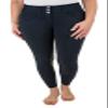 Equine Couture Ladies Nicole 3 Season Silicon Full Seat Breeches-Black - 32 view 2