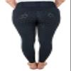 Equine Couture Ladies Nicole 3 Season Silicon Full Seat Breeches- Black-28 view 3