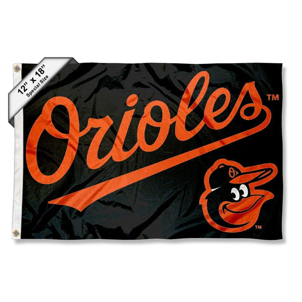 Baltimore Orioles Boat and Golf Cart Flag