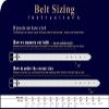 Belts.com Men's Belt Designer Double Center Stitched Casual Dress Leather Belt 1-1/8"(30mm) Wide (Black, 42) view 3
