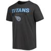 47 Men's Charcoal Tennessee Titans Dark Ops Super Rival T-Shirt view 2