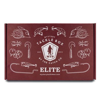 Catch Co Mystery Tackle Box ELITE Inshore Saltwater Fishing Kit | Redfish | Striped Bass| Snook | Speckled Trout | Flounder