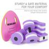 NEAGLORY 5 Pieces Water Aerobics Set Aquatic Exercise Set Pool Fitness Equipment with Foam Dumbbell, Swim Kickboard, Pull Buoy, Aquatic Swim Belt for Water Workout, Purple view 3