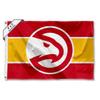 Atlanta Hawks Small 2x3 Foot Banner Flag view 1