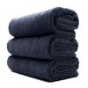 The Rag Company - Sport & Workout Towel - Gym, Exercise, Fitness, Spa, Ultra Soft, Super Absorbent, Fast Drying Premium Microfiber, 320gsm, 16in x 27in, Midnight (3-Pack) view 1