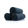 The Rag Company - Sport & Workout Towel - Gym, Exercise, Fitness, Spa, Ultra Soft, Super Absorbent, Fast Drying Premium Microfiber, 320gsm, 16in x 27in, Midnight (3-Pack) view 3