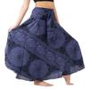 Long Skirts for Women Maxi Boho Skirt (Blossom Navy, 20-24 Plus) view 1