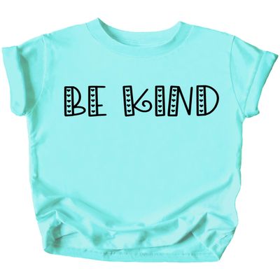 Be Kind Heart Letters Shirt for Baby & Toddler Youth Girls Chill Shirt 5-6