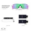 OAKLEY Radar Lock Path Asian Fit OO9206 Low Bridge OO9206 920667 38MM Polished White/Prizm Golf Rectangular Sunglasses for Men+ Bundle Accessory Leash Kit, Microfiber Pouch view 2