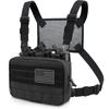 WYNEX Tactical Mag Admin Pouch, Molle Utility Tool Pouch Medical EMT Organizer with Triple Stacker Magazine Holder for M4 M16 Patch Included view 1