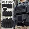 WYNEX Tactical Mag Admin Pouch, Molle Utility Tool Pouch Medical EMT Organizer with Triple Stacker Magazine Holder for M4 M16 Patch Included view 2