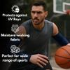CompressionZ Compression Arm Sleeves for Men & Women| Cooling UV Sun Protection Elbow Pain Relief for All Sports and Recovery Black: Single Sleeve Small view 3