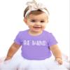 Be Kind Heart Letters Shirt for Baby & Toddler Youth Girls Purple Shirt 12 Months view 2