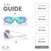 OAKLEY Radar Lock Path Asian Fit Low Bridge OO9206 920668 38MM White Out/Prizm Sapphire Rectangular Sunglasses for Men for WoMen+ Bundle Accessory Leash Kit, Microfiber Pouch view 4