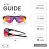 OAKLEY Radar Lock Path Asian Fit OO9206 Low Bridge 920637 38MM Polished Black/Prizm Road Rectangular Sunglasses for Men Leash+ Bundle Accessory Leash Kit, Microfiber Pouch view 4
