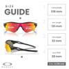 OAKLEY Radar Lock Path Asian Fit OO9206 Low Bridge OO9206 920642 38MM Matte Black Ink/Prizm Ruby Rectangular Sunglasses for Men+ Bundle Accessory Leash Kit, Microfiber Pouch view 4