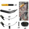 Wooden Dummy Wing Chun, Portable Martial Arts Dummies, Hard Object Bundle Martial Arts Training, Portable Wing Chun Dummy for Tree or Soft Object view 3