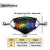 Rainbow LGBT Pride Face Mask,Printing Reusable Washable Balaclavas for Women Man Youth view 3