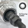 DONSP1986 Bicycle Wheel Part Bicycle Rear Hub 36 Hole,Rear Width 135mm,Alloy Alum Bike Hub Single Thread view 4