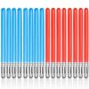 16 PCS Inflatable Laser Sword- LIYDE Inflatable Saber Toys Party Bags Stocking Stuffers Favors Fake Swords for Cosplay Themed Party (BlueRed) view 1