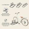 Retrospec Stash Rack Floor Stand Bike Storage for Mountain, Road & Kids Bicycles - Weather Resistant Steel Garage Bike Rack with Tool-Free Assembly & Universal Compatibility view 2