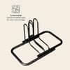 Retrospec Stash Rack Floor Stand Bike Storage for Mountain, Road & Kids Bicycles - Weather Resistant Steel Garage Bike Rack with Tool-Free Assembly & Universal Compatibility view 3