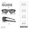 OAKLEY Radar Lock Path Asian Fit Low Bridge OO9206 920641 38MM Polished Black/Prizm Black Rectangular Sunglasses for Men+ Bundle Accessory Leash Kit, Microfiber Pouch view 4