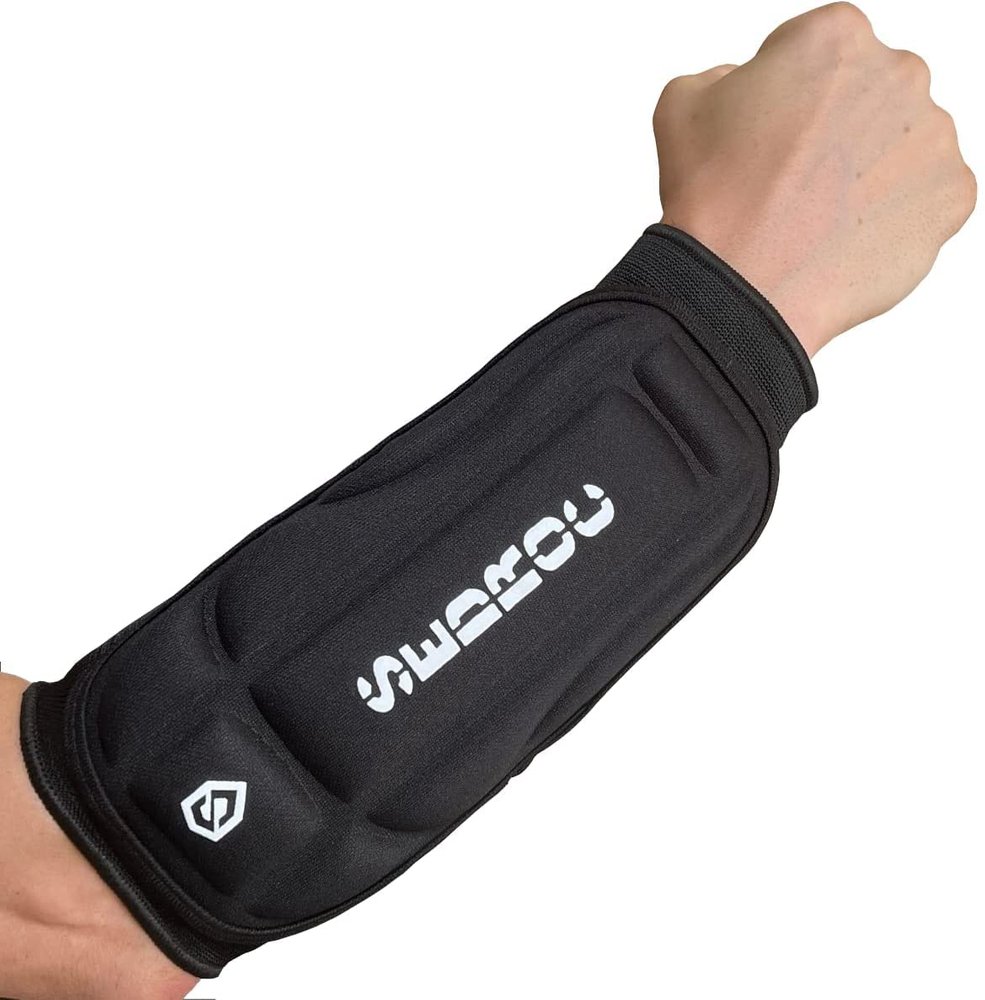 Sedroc Pro Forearm Guards Padded Arm Sleeves - Pair (Large - 12" Long)