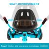 Pelliot Hoverboard Seat Attachment-Fits Self Balancing Scooter Accessories-Go Cart Frame (Navy Blue) view 2