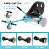Pelliot Hoverboard Seat Attachment-Fits Self Balancing Scooter Accessories-Go Cart Frame (Navy Blue) view 4