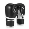 Flexzion Boxing Gloves - Black Durable Padded Boxing Gloves for Men and Women - 10 oz Boxing Gloves for Training Boxing Kick Boxing Muay Thai MMA - Heavy Bag Boxing Training Gloves view 1